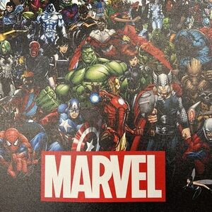 Marvel Group Canvas Wall Art 28x18”